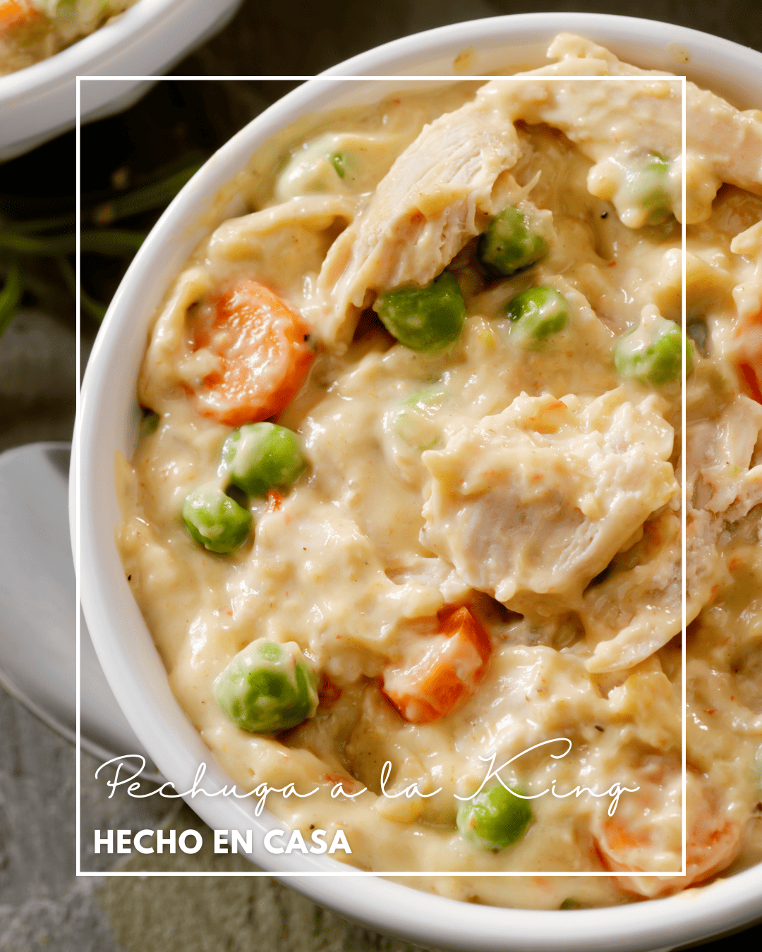 Pechuga a la king